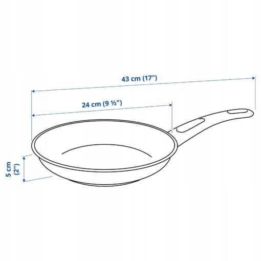 IKEA ANNONS/HEMLAGAD KOMPLET NACZYŃ - GARNKI + PATELNIE - ZESTAW NA INDUKCJE - obrazek 14