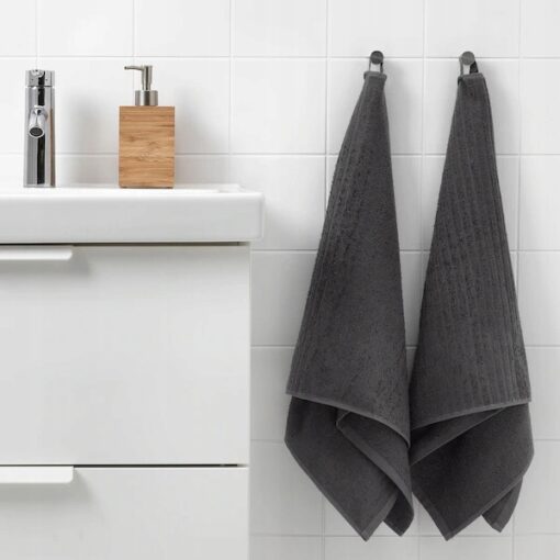 IKEA VAGSJON KOMPLET RĘCZNIK KĄPIELOWY + DO RĄK 70x140 50x100CM - obrazek 9