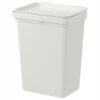IKEA HALLBAR KOSZ NA ŚMIECI POJEMNIK KOSZ Z POKRYWKĄ 10L