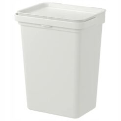 IKEA HALLBAR KOSZ NA ŚMIECI POJEMNIK KOSZ Z POKRYWKĄ 10L