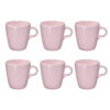 IKEA FARGKLAR KUBEK MATOWY RÓŻOWY 370 ML - ZESTAW 6 SZT.