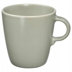 IKEA FARGKLAR KUBEK MATOWY ZIELONY 400 ML