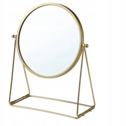 IKEA LASSBYN LUSTRO STOŁOWE ZŁOTY KOLOR 17 CM