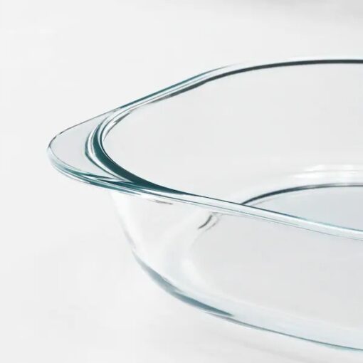 IKEA FOLJSAM NACZYNIE ŻAROODPORONE SZKLANE 24.5x24.5 CM - obrazek 3