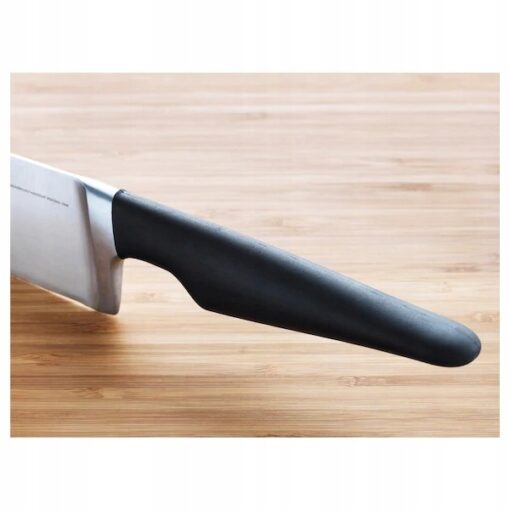 IKEA VORDA NÓŻ ZE STALI NIERDZEWNEJ CZARNY 17CM - obrazek 2