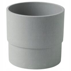 IKEA NYPON OSŁONA DONICZKI DONICZKA SZARA 12 CM