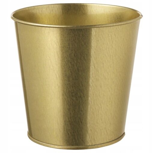 IKEA DAIDAI OSŁONA DONICZKI DONICZKA ZŁOTA 12 CM
