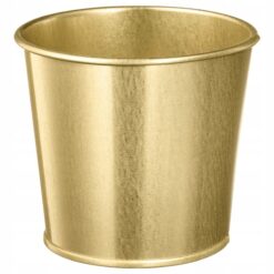 IKEA DAIDAI OSŁONA DONICZKI DONICZKA ZŁOTA 9 CM