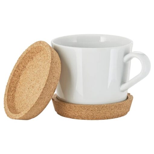 IKEA 365+ PODKŁADKA POD KUBEK KORKOWA 10 CM 2 SZT - obrazek 2