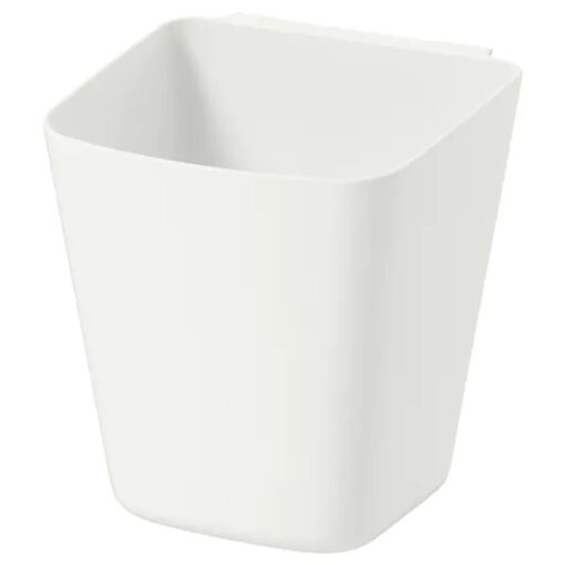 IKEA SUNNERSTA POJEMNIK DO SZYNY BIAŁY 12X11 CM