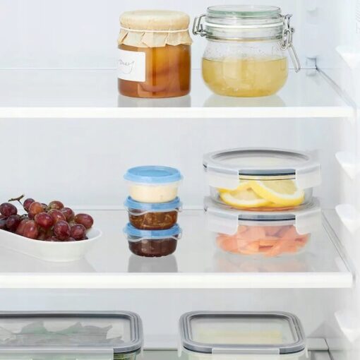 IKEA 365+ ZESTAW 3X POJEMNIK NA ŻYWNOŚĆ  70ML - obrazek 4