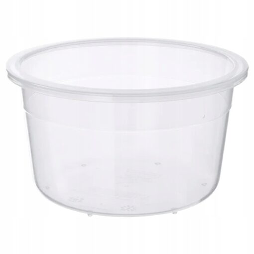 IKEA 365+ POJEMNIK PUDEŁKO NA ŻYWNOŚĆ OKRĄGŁY 750 ML