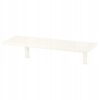 IKEA BERGSHULT/RAMSHULT PÓŁKA ŚCIENNA + WSPORNIK BIAŁE 80x30 CM