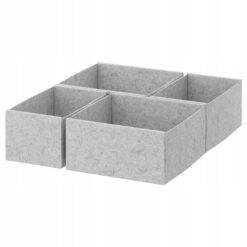 IKEA KOMPLEMENT PUDEŁKO ORGANIZER DO SZUFLADY SZARY 40x54 cm