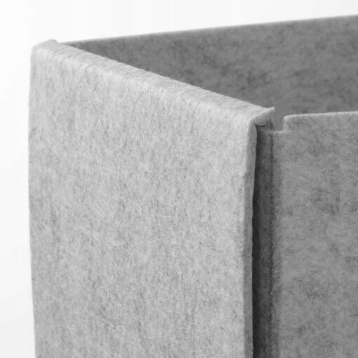 IKEA KOMPLEMENT PUDEŁKO ORGANIZER DO SZUFLADY SZARY 65x54 cm - obrazek 3