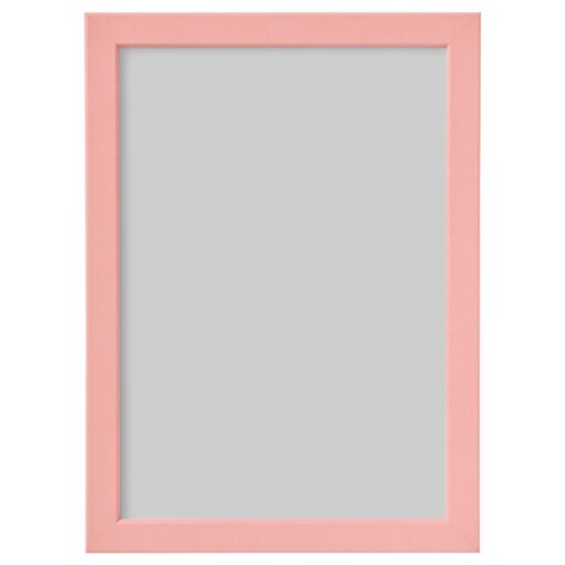 IKEA FISKBO ZESTAW 3X RAMKA NA ZDJĘCIA RÓŻOWA A4 21x30 CM - obrazek 4