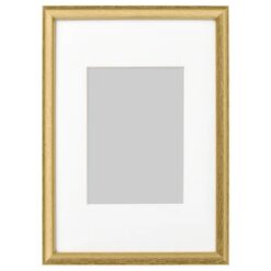 IKEA SILVERHOJDEN RAMKA NA ZDJĘCIA ZŁOTA 21X30 CM A4
