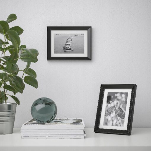 IKEA KNOPPANG RAMKA NA ZDJĘCIA CZARNA 13x18cm - obrazek 2