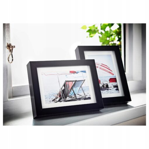 IKEA RIBBA RAMKA NA ZDJĘCIA CZARNA 13x18 cm - obrazek 2