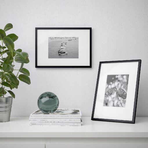 IKEA LOMVIKEN RAMKA NA ZDJĘCIA CZARNA 21x30 cm - obrazek 2
