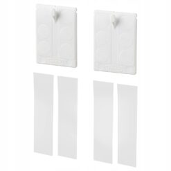IKEA ALFTA SAMOPRZYLEPNY HACZYK DO RAMY BIAŁY NA OBRAZ RAMKE