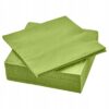 IKEA FANTASTISK SERWETKI ZIELONY TRAWIASTY 33x33 CM 50 SZT
