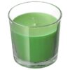 IKEA SINNLIG ŚWIECA ZAPACHOWA PACHNĄCA JABŁKO 7.5 CM