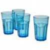 IKEA POKAL SZKLANKA NIEBIESKA 350 ML 4 SZT.