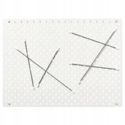 IKEA SKADIS TABLICA PERFOROWANA KOMBINACJA NOTATKI 76X56 CM
