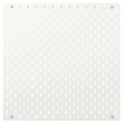 IKEA SKADIS TABLICA PERFOROWANA BIAŁA 56x56 CM
