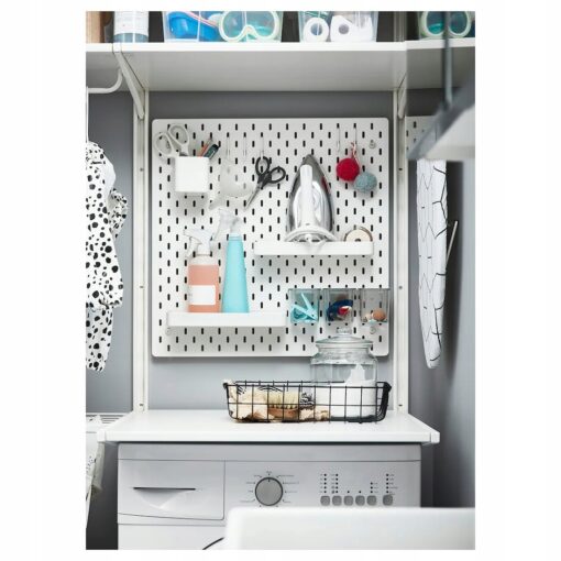IKEA SKADIS TABLICA PERFOROWANA BIAŁA 56x56 CM - obrazek 5