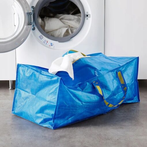 IKEA FRAKTA TORBA DO WÓZKA NIEBIESKA 76 L - obrazek 2