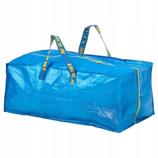 IKEA FRAKTA TORBA DO WÓZKA NIEBIESKA 76 L