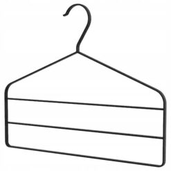 IKEA STRYKIS WIESZAK NA SPODNIE STAL CZARNY