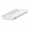 IKEA STODJA WKŁAD DO SZUFLADY KUCHENNY BIAŁY 50x20 CM