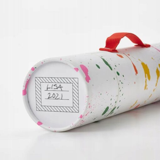 IKEA MALA ZESTAW ROLKA PAPIERU 30M + PISAKI + TUBA - obrazek 9