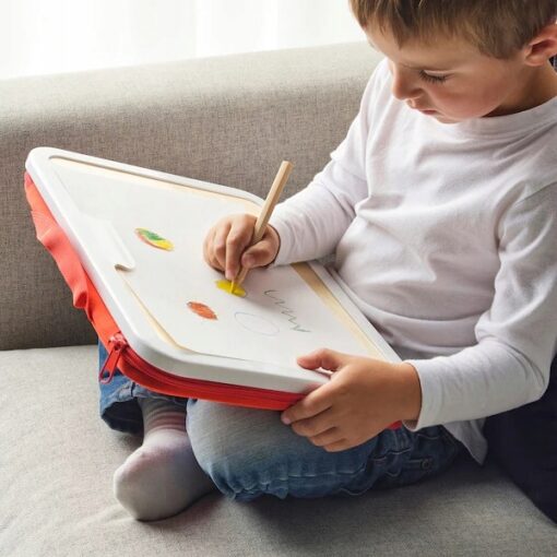 IKEA MALA ZESTAW MALARSKI - PAPIER WALIZKA KREDKI FLAMASTRY - obrazek 6