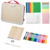 IKEA MALA ZESTAW MALARSKI - PAPIER WALIZKA KREDKI FLAMASTRY