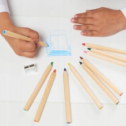 IKEA MALA ZESTAW MALARSKI - PAPIER WALIZKA KREDKI FLAMASTRY - obrazek 10