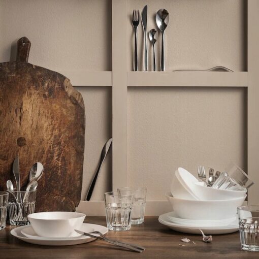 IKEA OFTAST ZESTAW MISEK 6 SZTUK 15 CM BIAŁA SZKŁO HART - obrazek 6