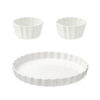 IKEA VARDAGEN ZESTAW NACZYŃ DO CIASTA DO TARTY FORMA 3 SZT.