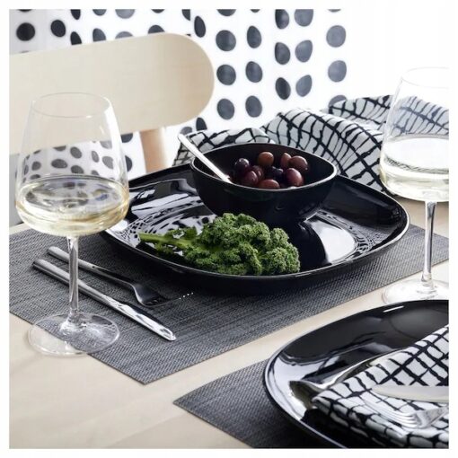 IKEA BACKIG ZASTAWA STOŁOWA - ZESTAW TALERZY MISEK KUBÓW  40 SZT. - obrazek 4