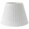 IKEA MYRHULT KLOSZ LAMPY Z TKANINY BIAŁY 33 CM