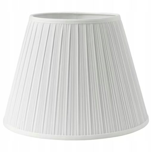 IKEA MYRHULT KLOSZ LAMPY Z TKANINY BIAŁY 33 CM