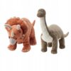 IKEA JATTELIK ZESTAW 2 SZT. DINOZAUR PLUSZOWY