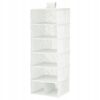 IKEA STUK ORGANIZER NA UBRANIA 7 PÓŁEK 30x30x90 CM