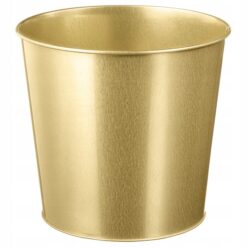 IKEA DAIDAI OSŁONKA DONICZKI KOLOR MOSIĄDZU 19 cm