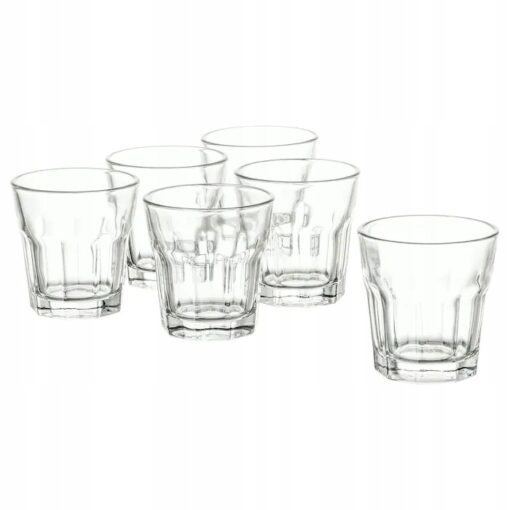 IKEA POKAL KIELISZEK DO WÓDKI 50 ML 6 SZTUK
