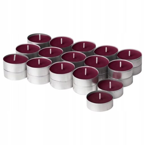 IKEA STORTSKO ŚWIECZKI ZAPACHOWE JAGODY 30 SZT