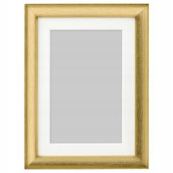 IKEA SILVERHOJDEN RAMKA NA ZDJĘCIA ZŁOTA 13x18cm